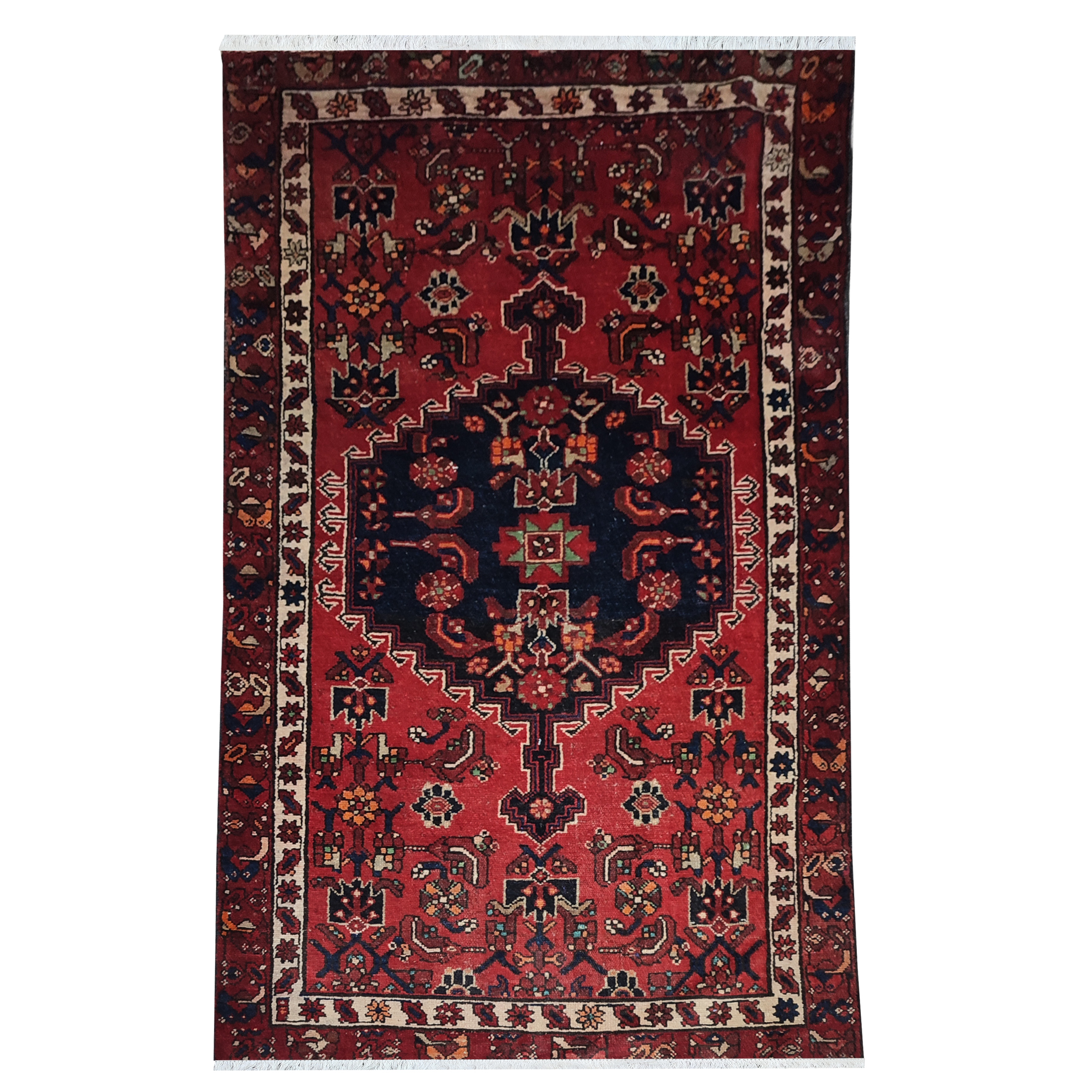 فرش قدیمی دستبافت دو متری مدل MG170