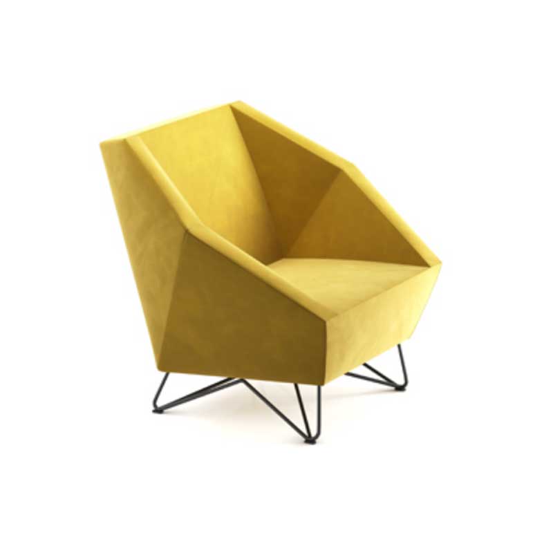 مبل راحتی تکنفره هلگر مدل Diamond-SF-111-01