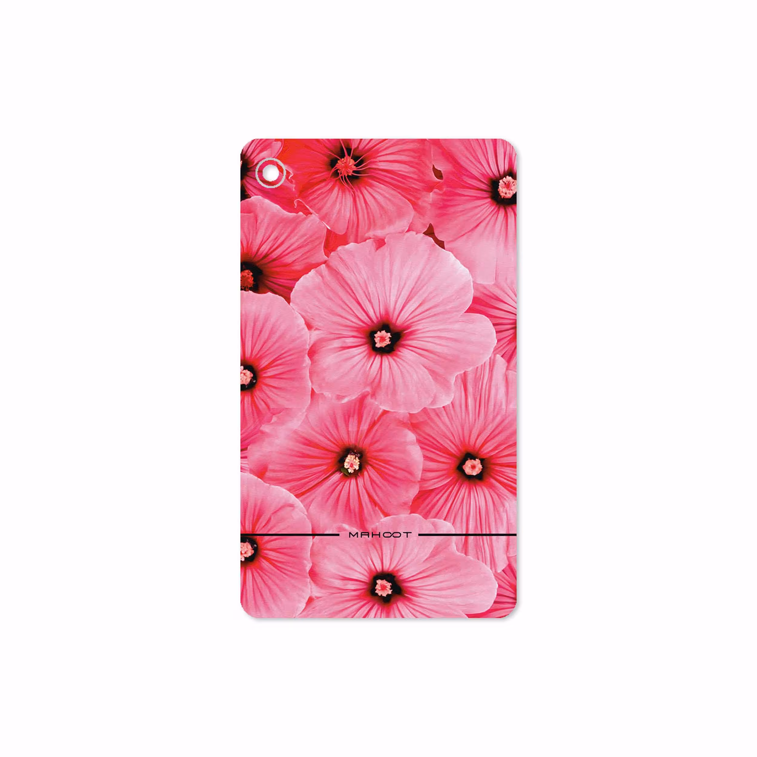 برچسب پوششی ماهوت مدل Pink-Flower مناسب برای تبلت لنوو Tab M7 2019