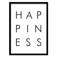 قیمت و خرید تابلو دکوراتیو مدل تایپوگرافی مینیمال کد 1647