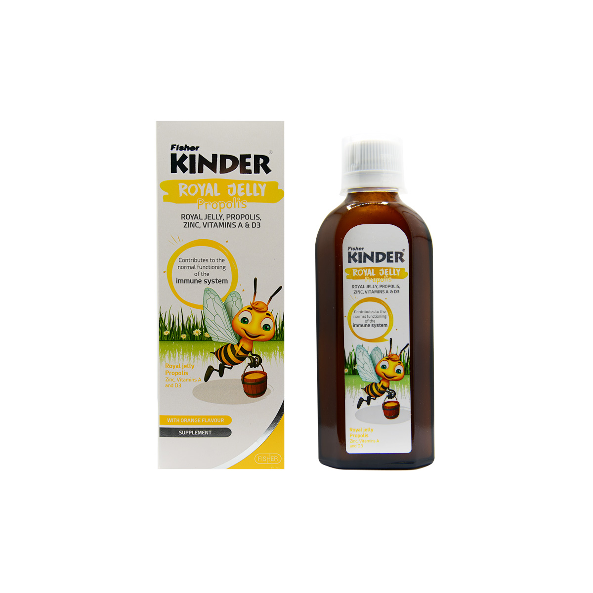 شربت رویال ژلی فیشر کیندر