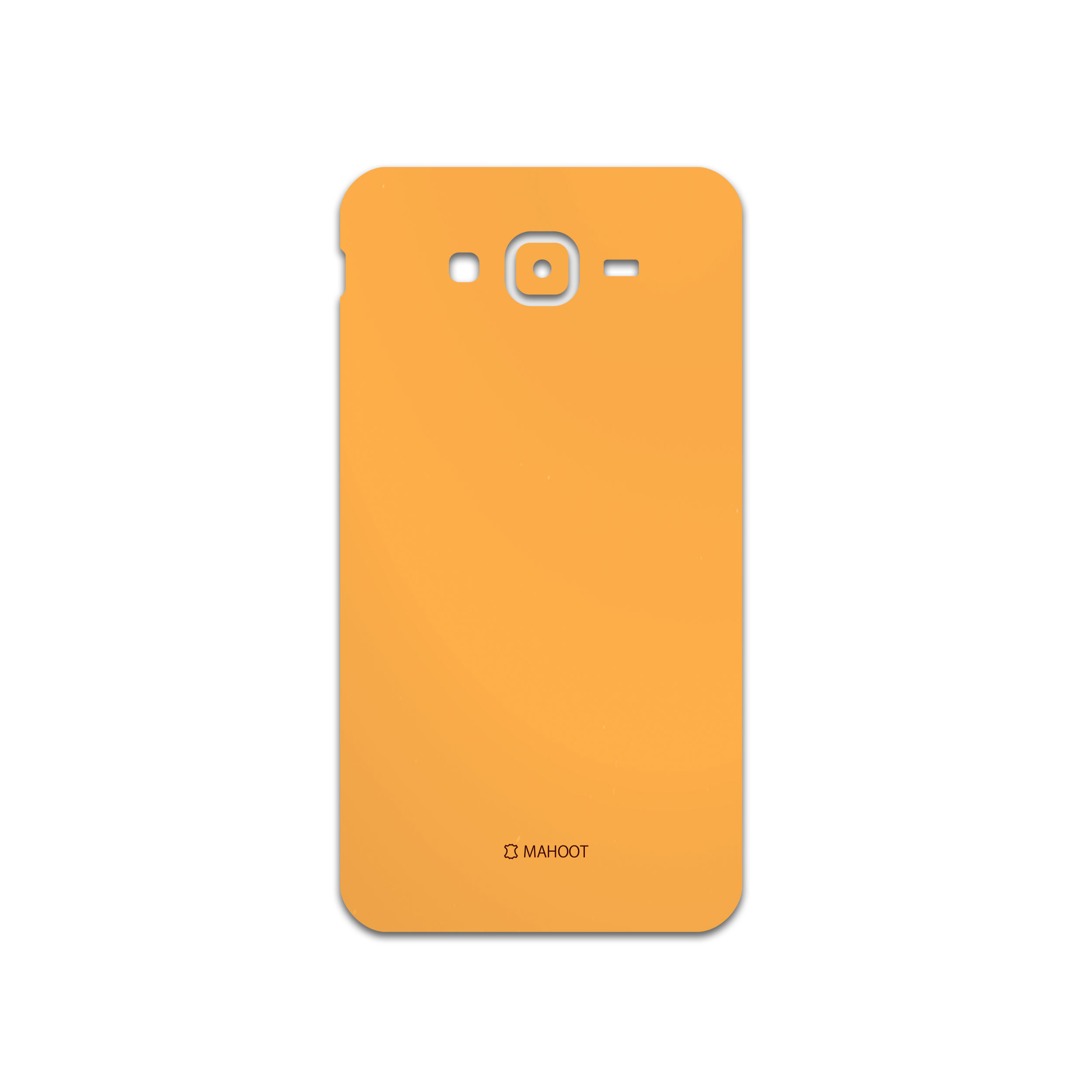 برچسب پوششی ماهوت مدل Matte-Orange مناسب برای گوشی موبایل سامسونگ Galaxy J7 Core