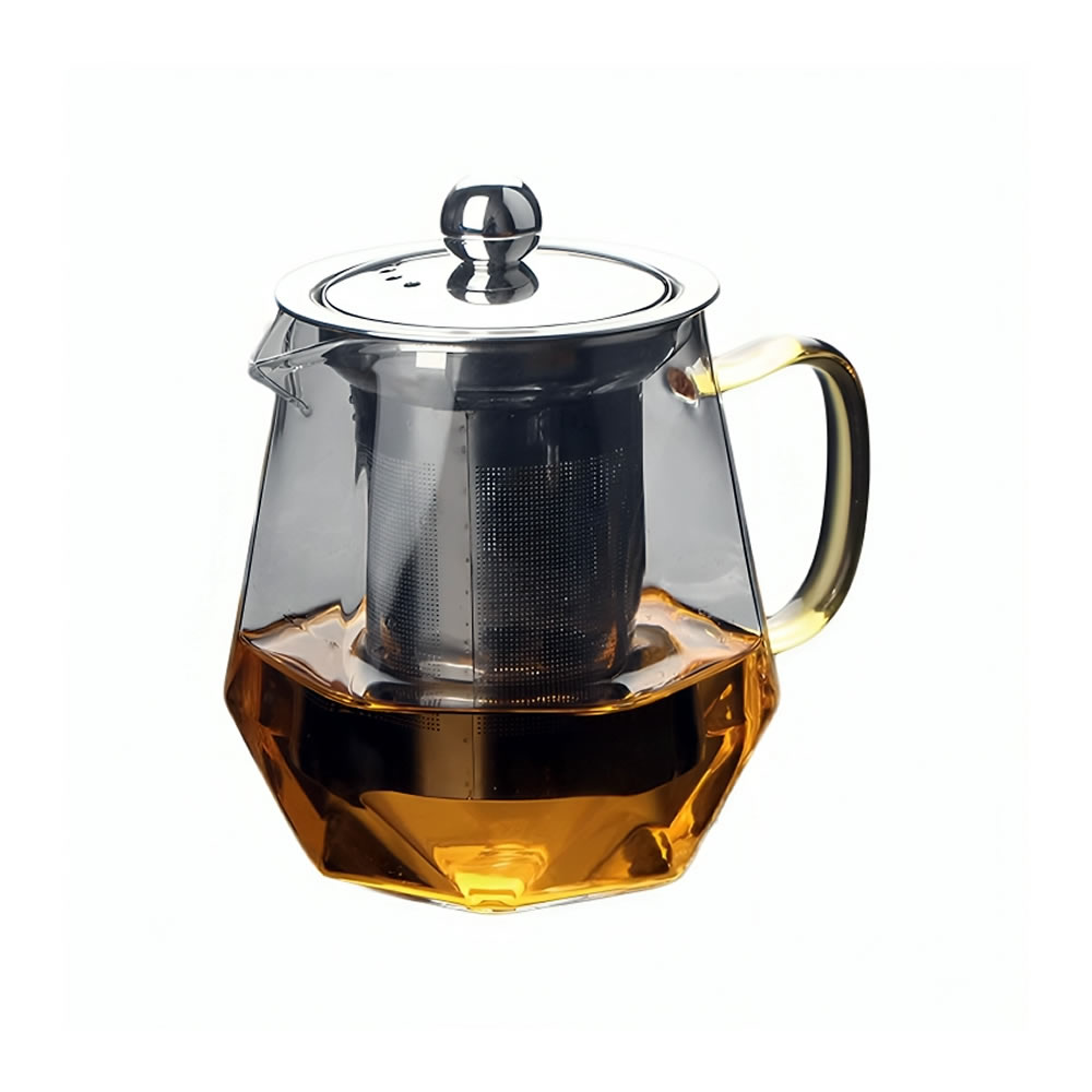 قوری پیرکس فلورا Florea مدل Diamond 750mlFlorea Diamond Teapot 750ml
