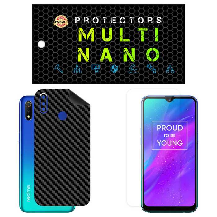 محافظ صفحه نمایش مولتی نانو مدل X-SFC مناسب برای گوشی موبایل ریلمی 3 به همراه برچسب پوششی | کالا برتری