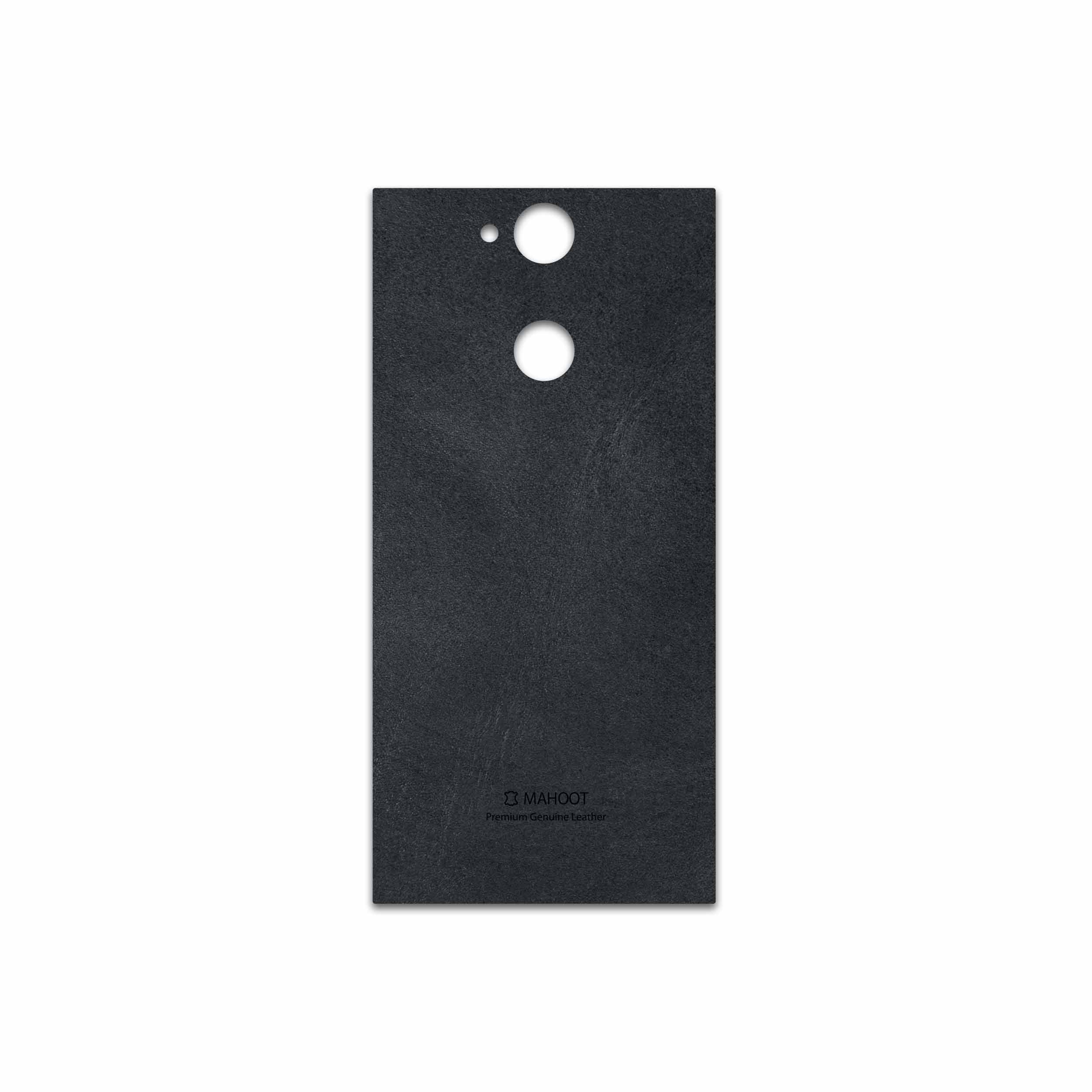 برچسب پوششی ماهوت مدل Graphite Buffalo Leather مناسب برای گوشی موبایل سونی Xperia XA2