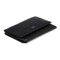 کیف پول مشکی مردانه چرم سیاه B06 Tergan