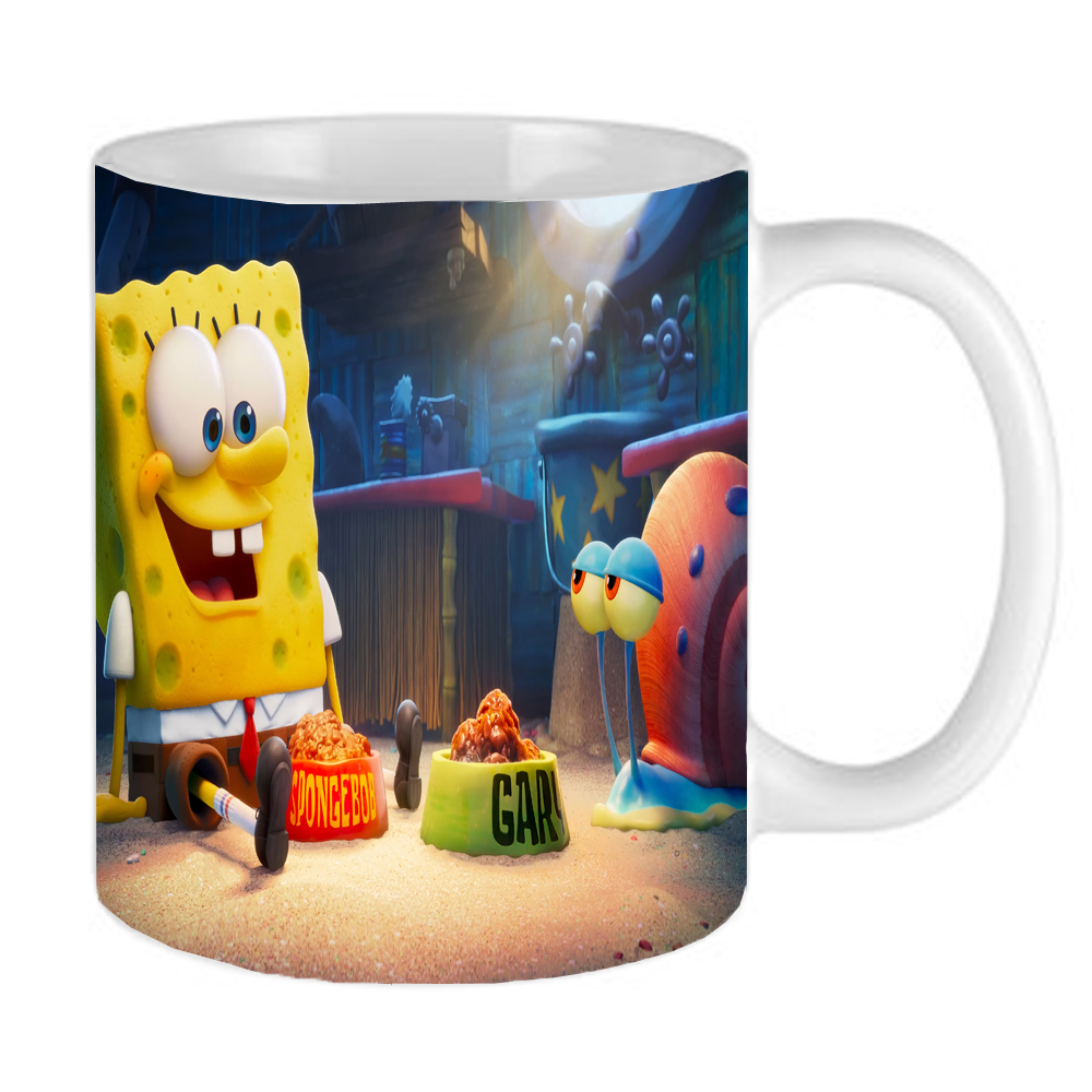 ماگ طرح باب اسفنجی و پاتریک مدل BOB S16