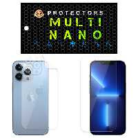 محافظ صفحه نمایش مولتی نانو مدل X-SFT مناسب برای گوشی موبایل اپل iPhone 13 Pro به همراه محافظ پشت | کالا برتری