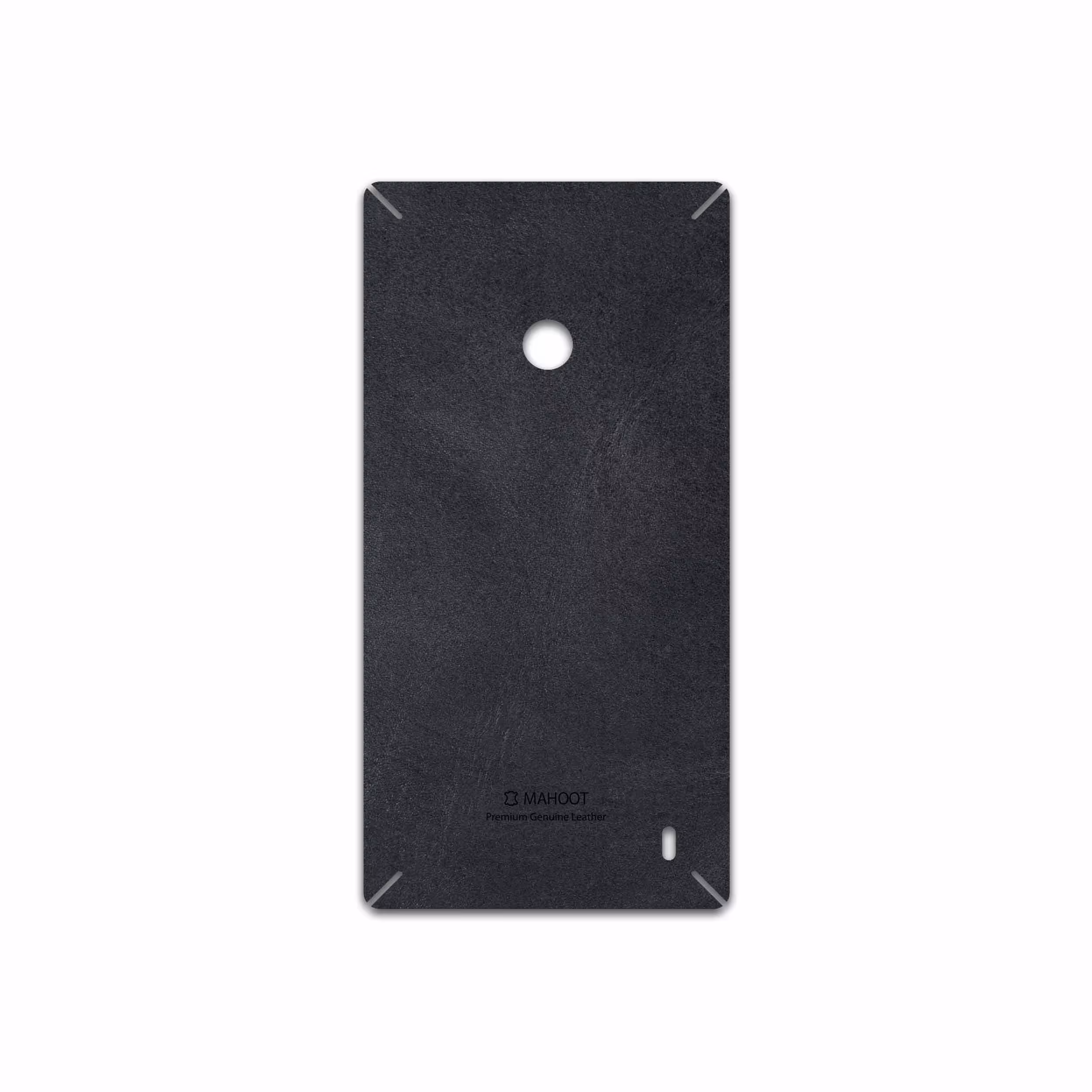 برچسب پوششی ماهوت مدل Graphite Buffalo Leather مناسب برای گوشی موبایل نوکیا Lumia 520