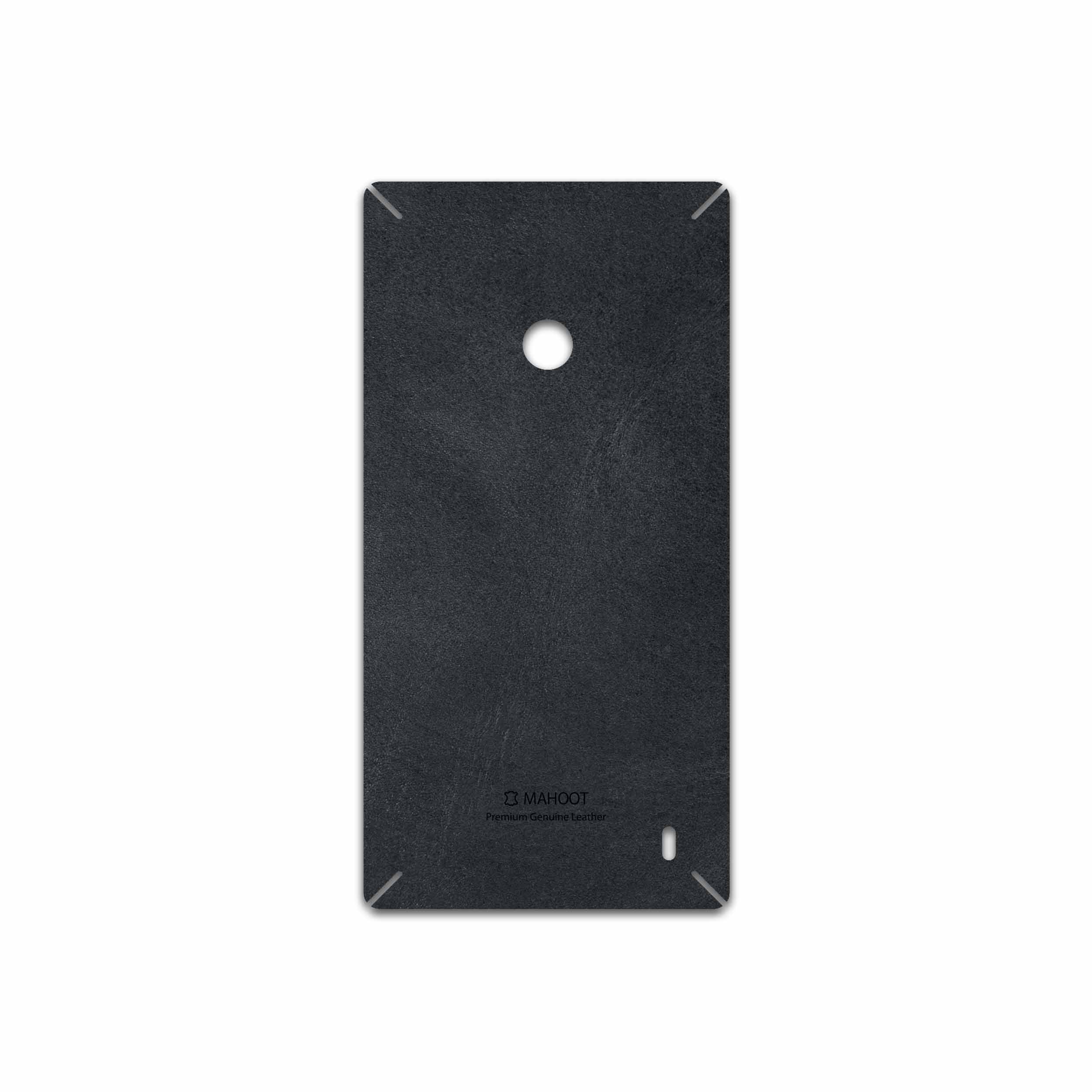 برچسب پوششی ماهوت مدل Graphite Buffalo Leather مناسب برای گوشی موبایل نوکیا Lumia 520