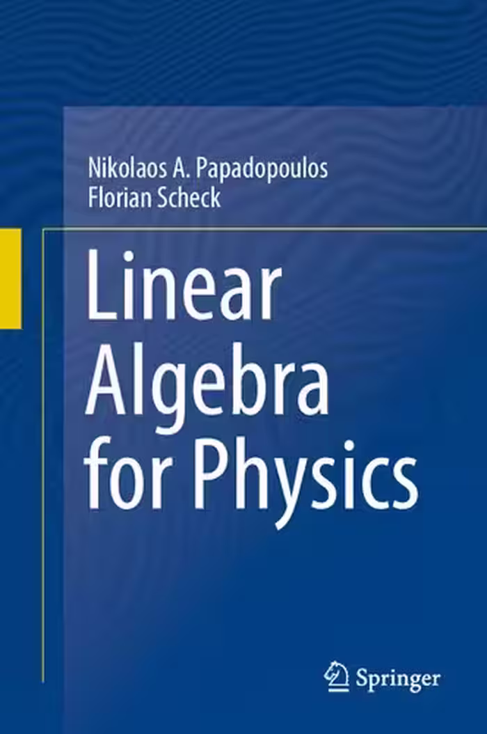 خرید و دانلود نسخه کامل کتاب Linear Algebra for Physics