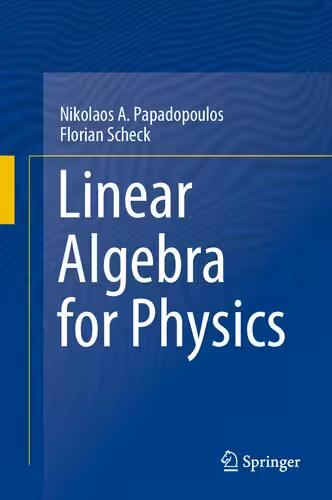 خرید و دانلود نسخه کامل کتاب Linear Algebra for Physics