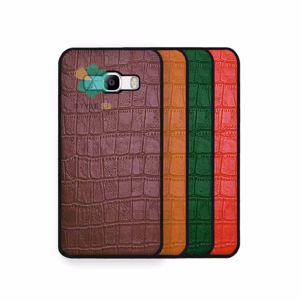 قاب چرم گوشی سامسونگ Samsung Galaxy J7 2016 مدل Alligator