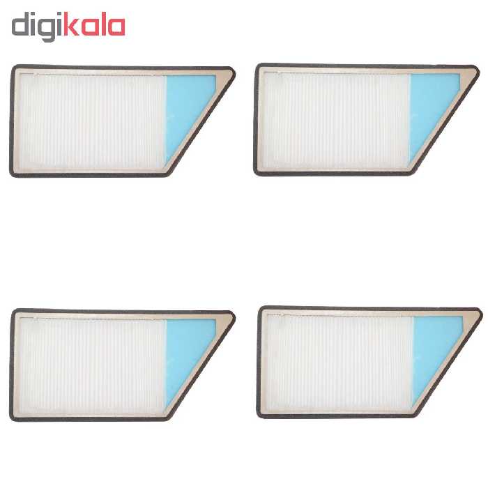 فیلتر کابین خودرو مدل LF206 Plus مناسب برای پژو 206 بسته 2 عددی