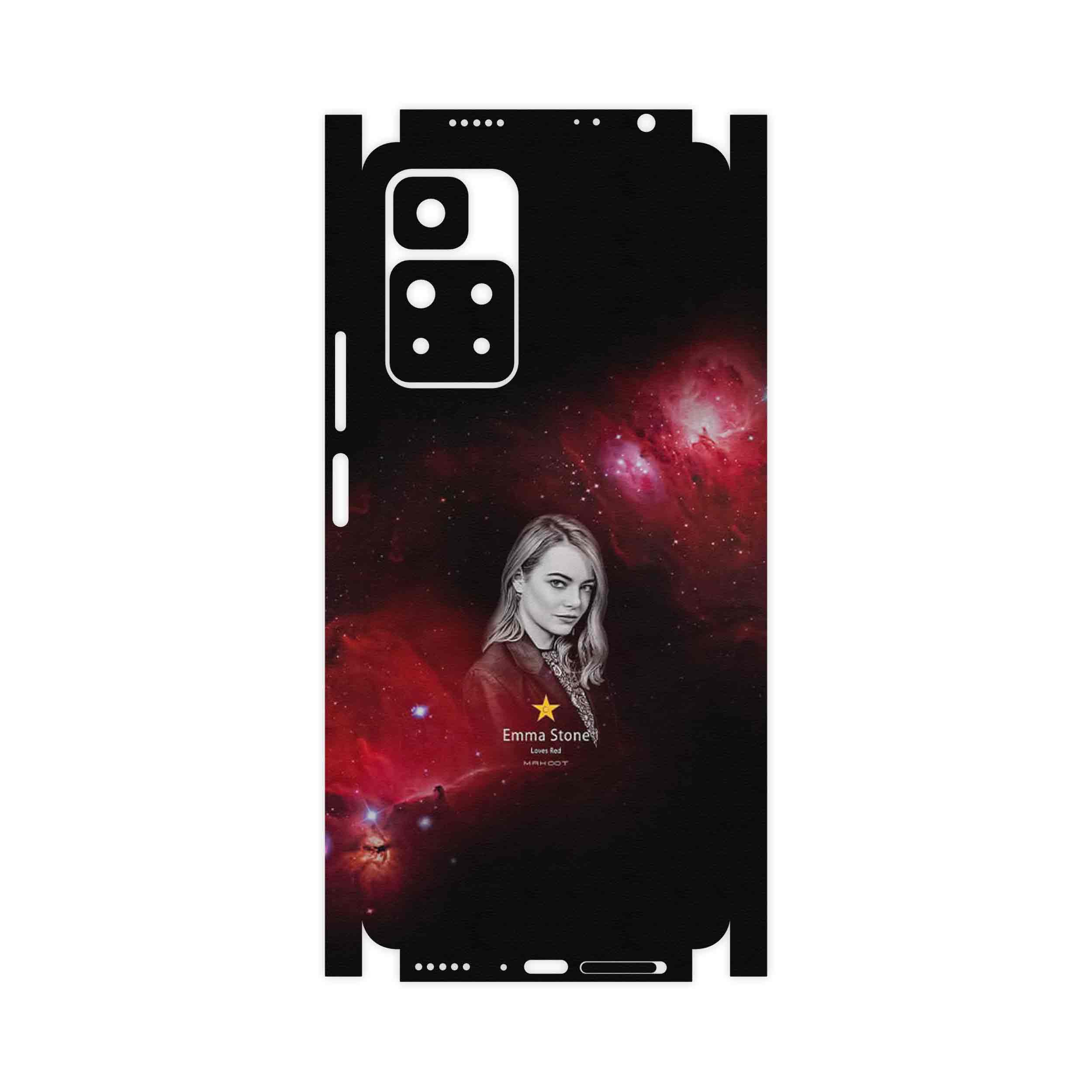 برچسب پوششی ماهوت مدل Emma Stone-FullSkin مناسب برای گوشی موبایل شیائومی Redmi Note 11 Pro Plus 5G