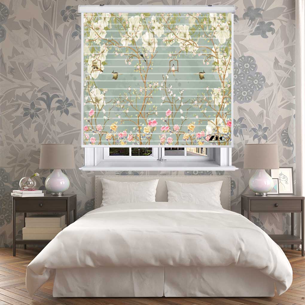 پرده زبرا مدل 3D1035 سایز 150x150 سانتی متر