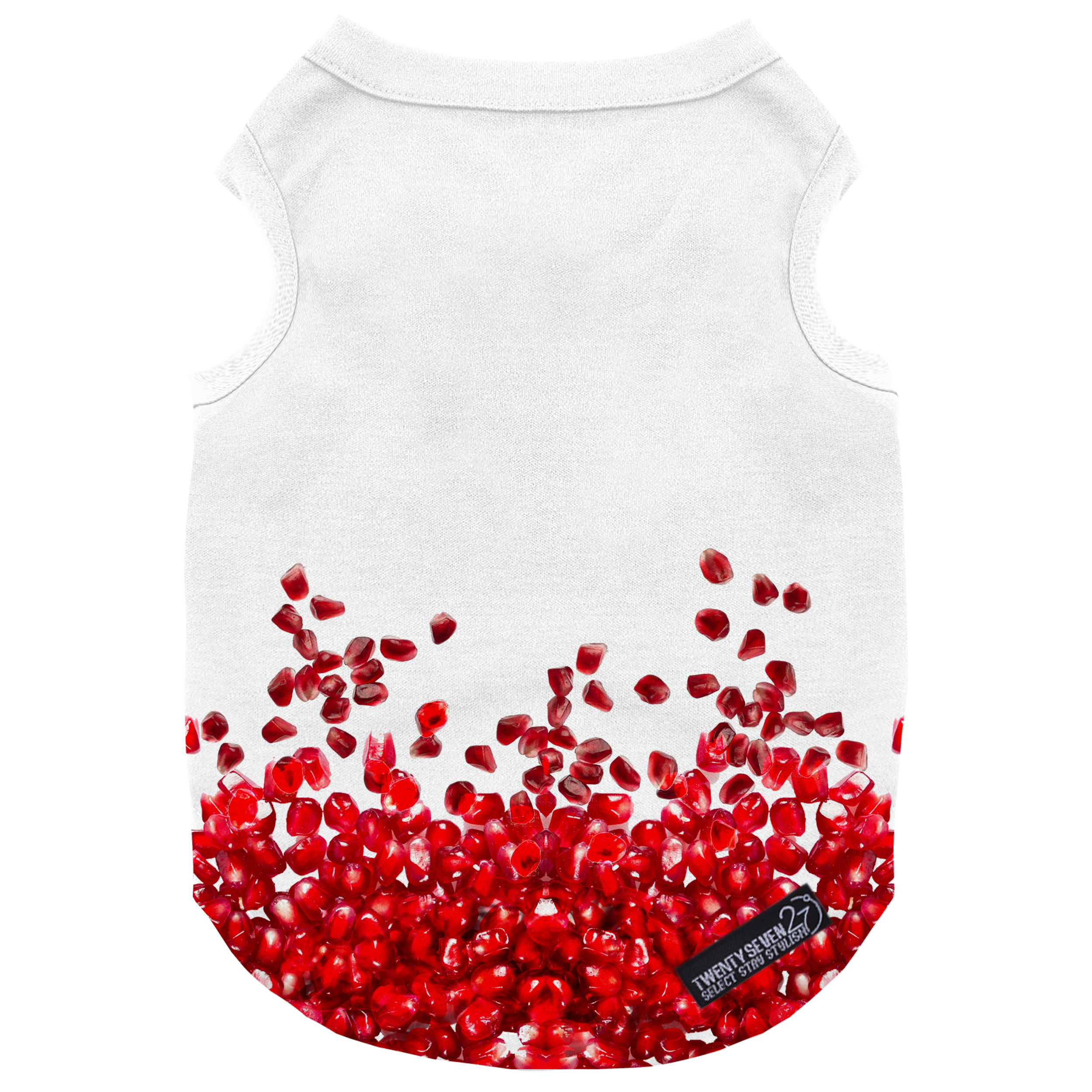 لباس سگ و گربه 27 طرح Pomegranate Seeds کد MH670 سایز S