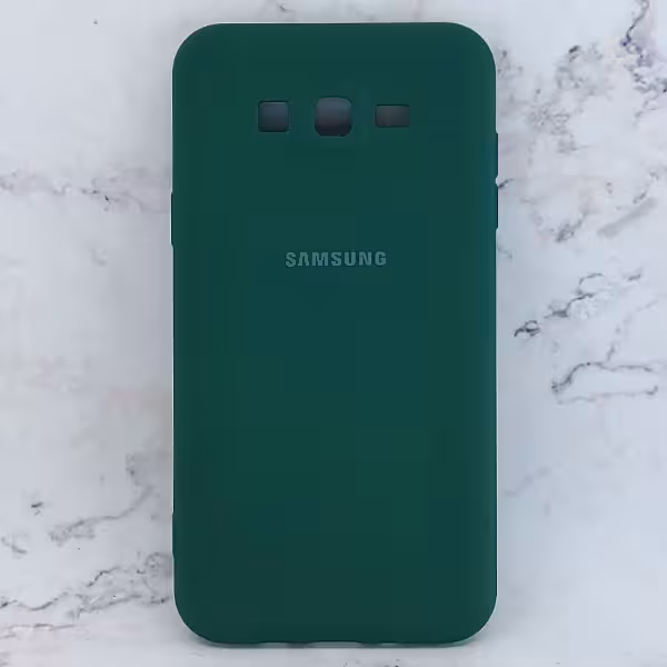 کاور سیلیکونی رنگی مدل TPN مناسب برای گوشی موبایل سامسونگ Galaxy J700 / J7 2015 - سبز یشمی