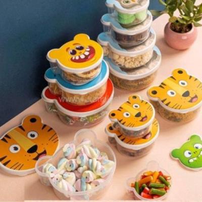 ظرف فریزری 4تکه عروسکی