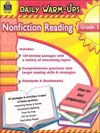 کتاب Daily warm-up Reading grade 1