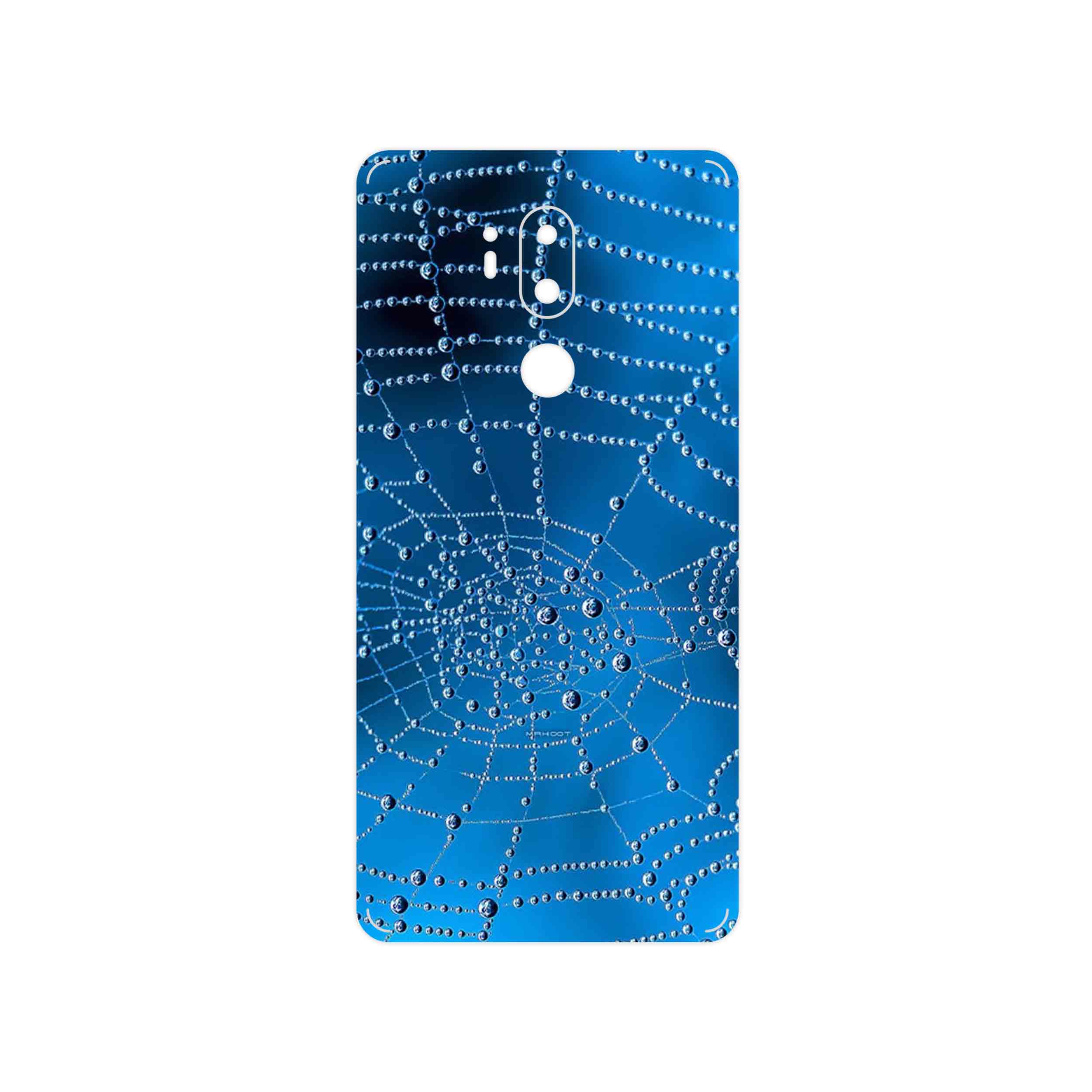 برچسب پوششی ماهوت مدل Spider web مناسب برای گوشی موبایل ال جی G7 PLUS THINQ