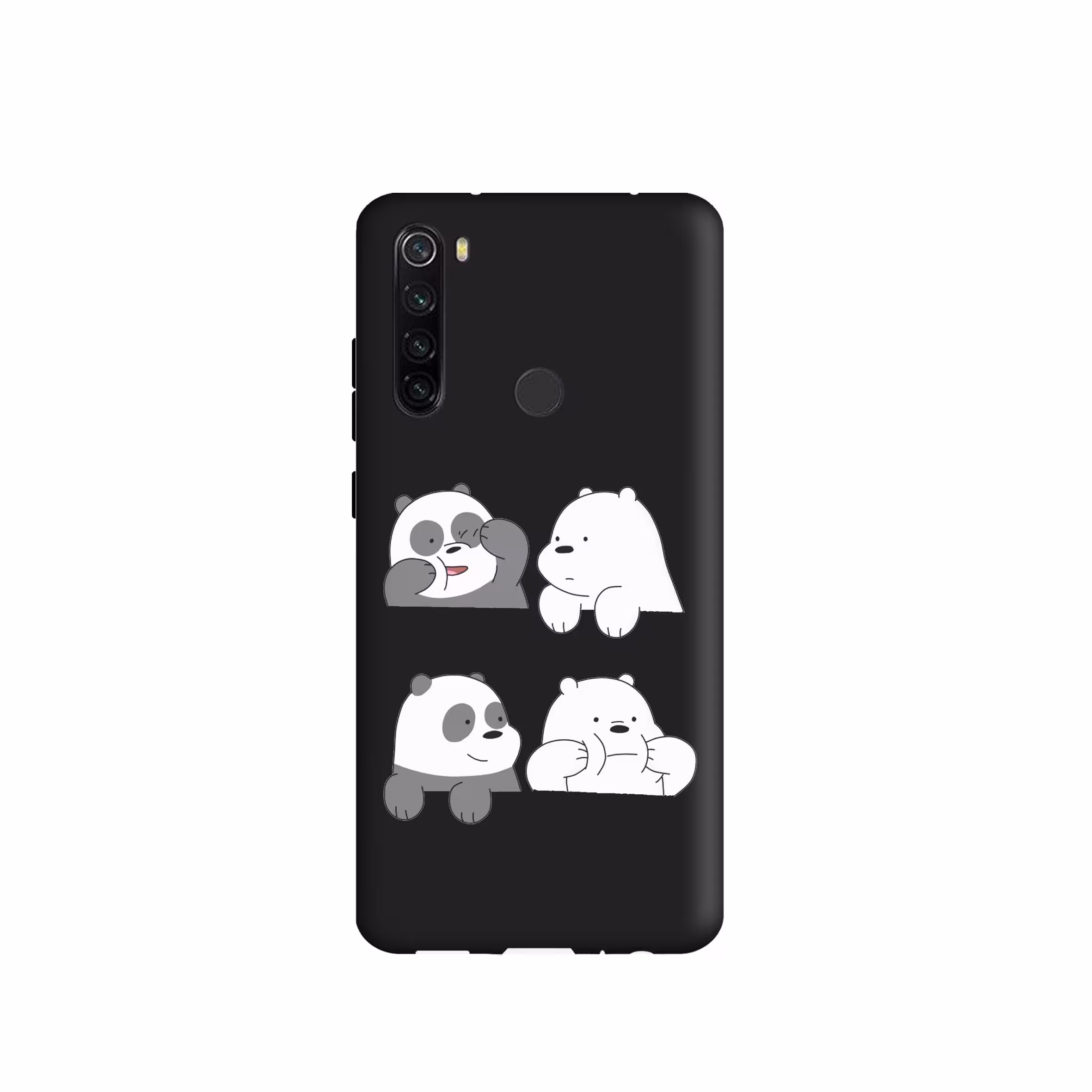 کاور طرح کله فندقی کد 668 مناسب برای گوشی موبایل شیائومی Redmi note 8