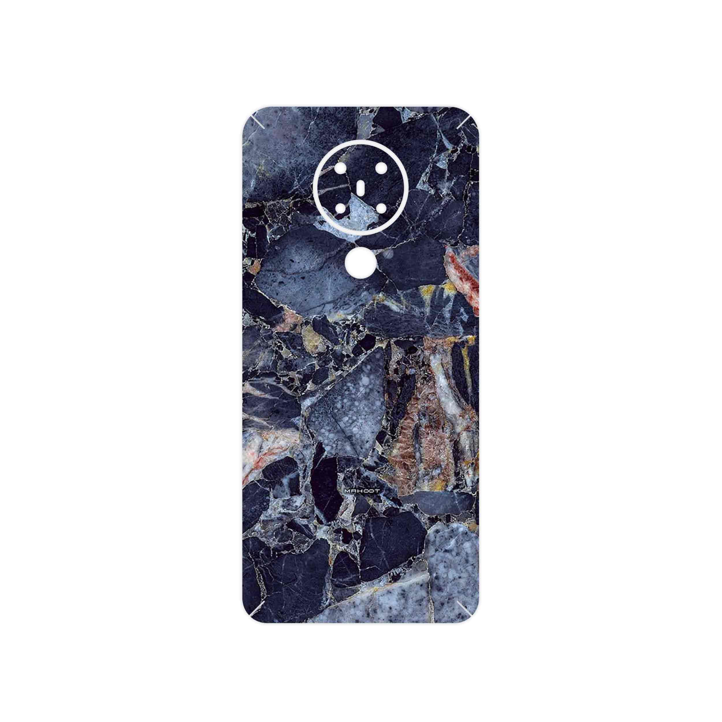 برچسب پوششی ماهوت مدل Broken black marble مناسب برای گوشی موبایل نوکیا 5.3