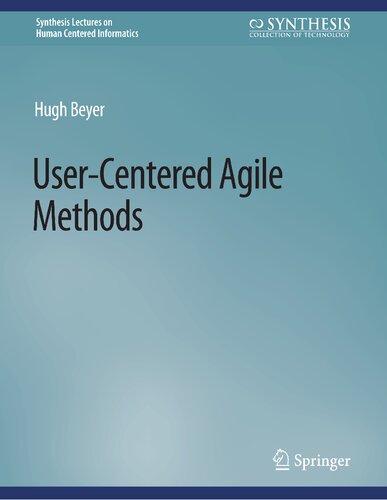 خرید و دانلود نسخه کامل کتاب User-Centered Agile Methods