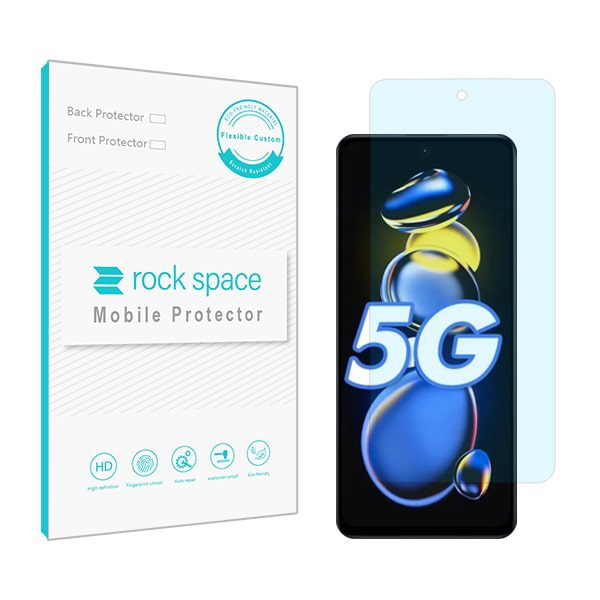 گلس شیائومی redmi Note 11T Pro مدل نانو هیدروژل آنتی بلو برند راک اسپیس کد S