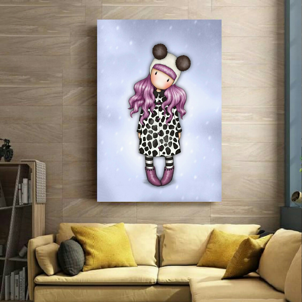  تابلو شاسی طرح عروسک انگلیسی مدل TSH517