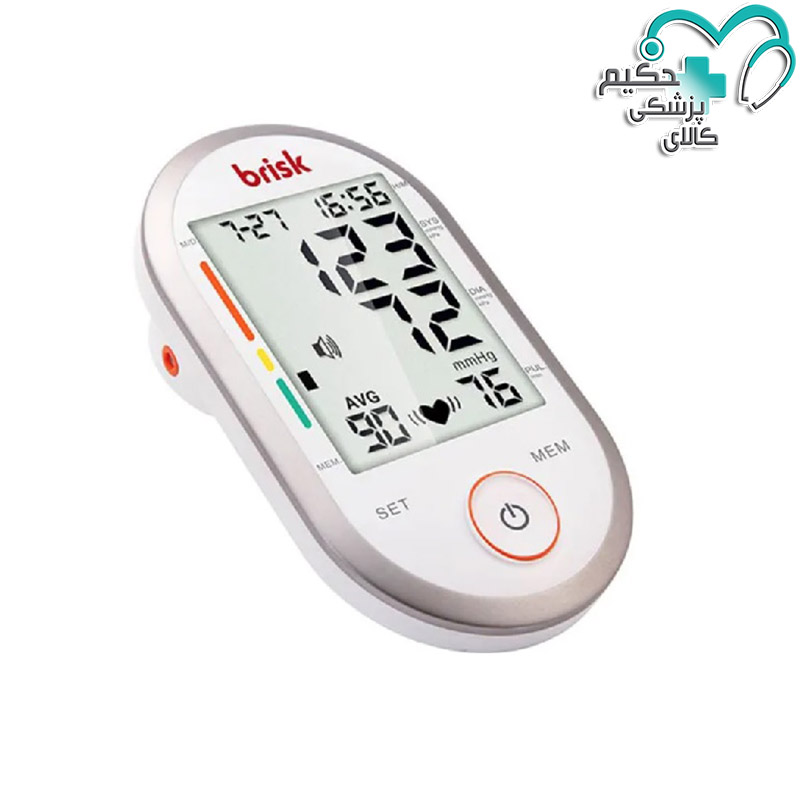 فشارسنج دیجیتال سخنگو بازویی بریسک مدل Brisk PG 800B28