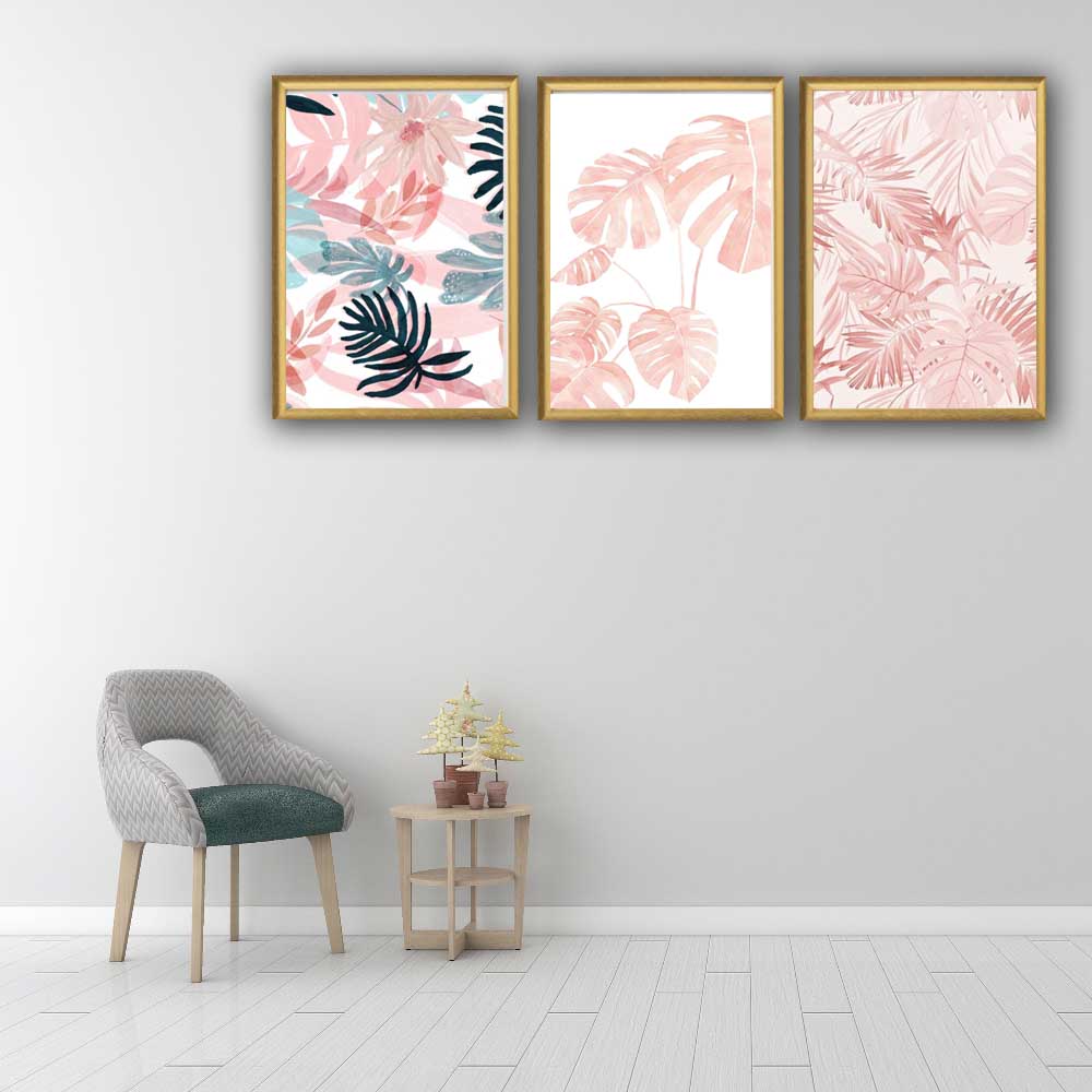 تابلو مدل برگ انجیر کد 492 مجموعه 3 عددی