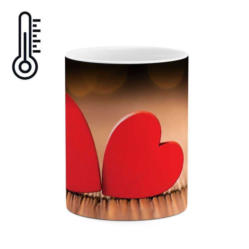 ماگ حرارتی طرح درخت قلبی مدل mgh03356