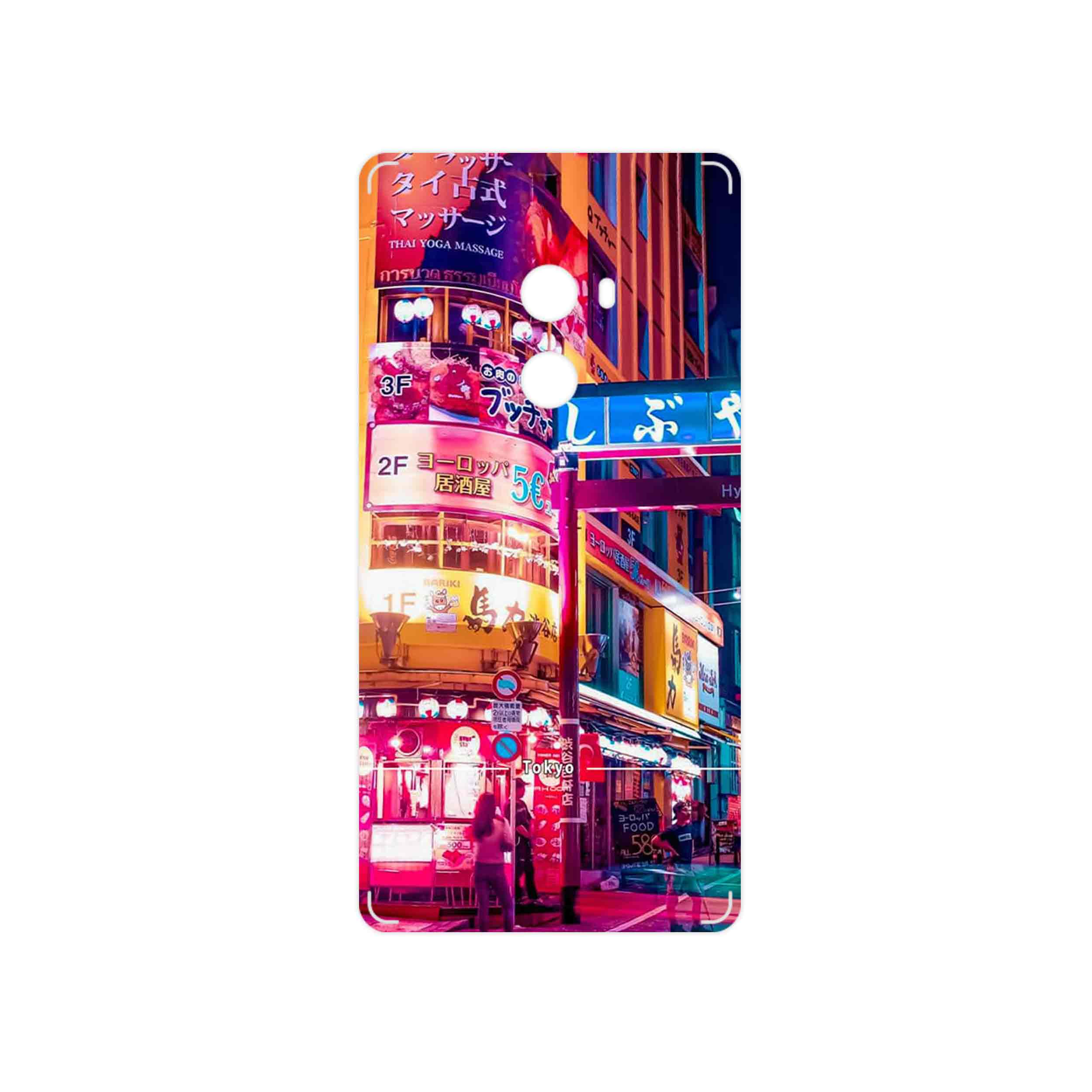 برچسب پوششی ماهوت مدل Tokyo City مناسب برای گوشی موبایل شیائومی Mi Mix 2