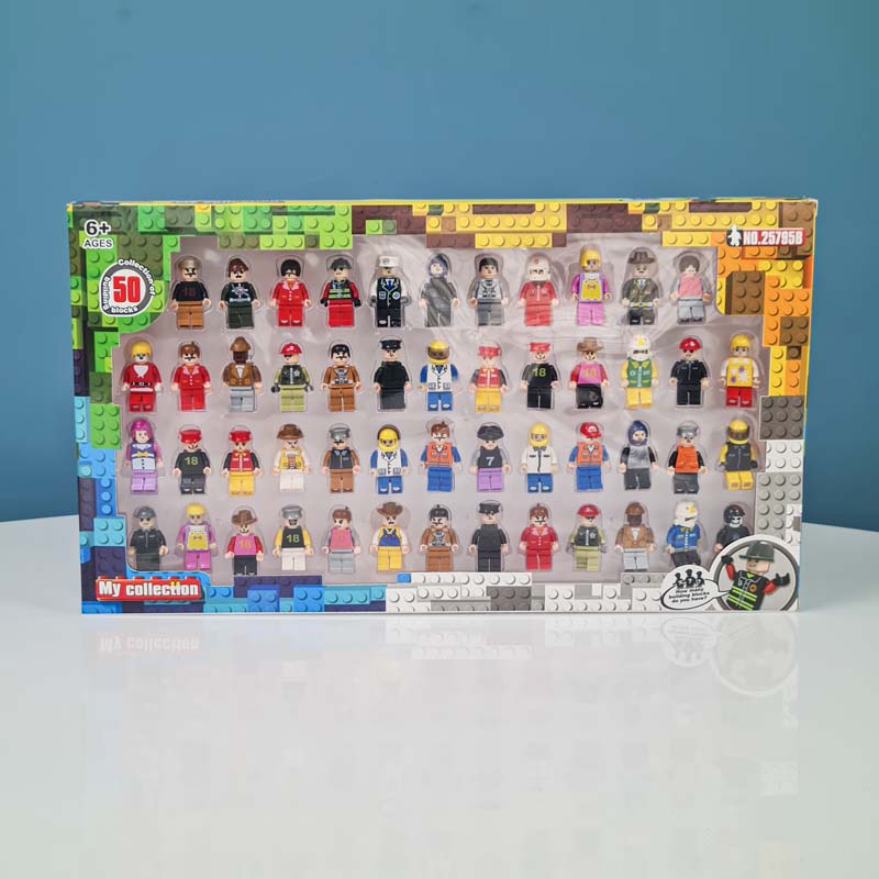 مینی فیگور لگو 50 عددی مدل مشاغل کد 25795B