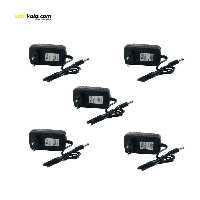 آداپتور 12 ولت 2 آمپر دیتا کانکت مدل HKS-PL02 بسته 5 عددی