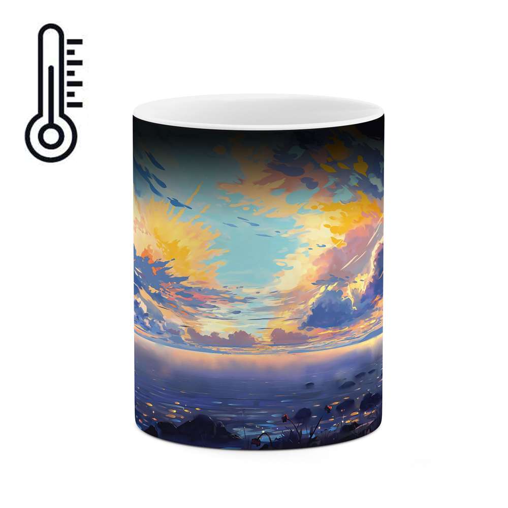 ماگ حرارتی طرح دختر مدل mgph01910