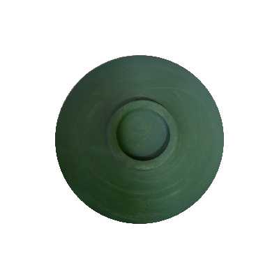 بشقاب دیوارکوب سفالی مدل قلبی کد 129