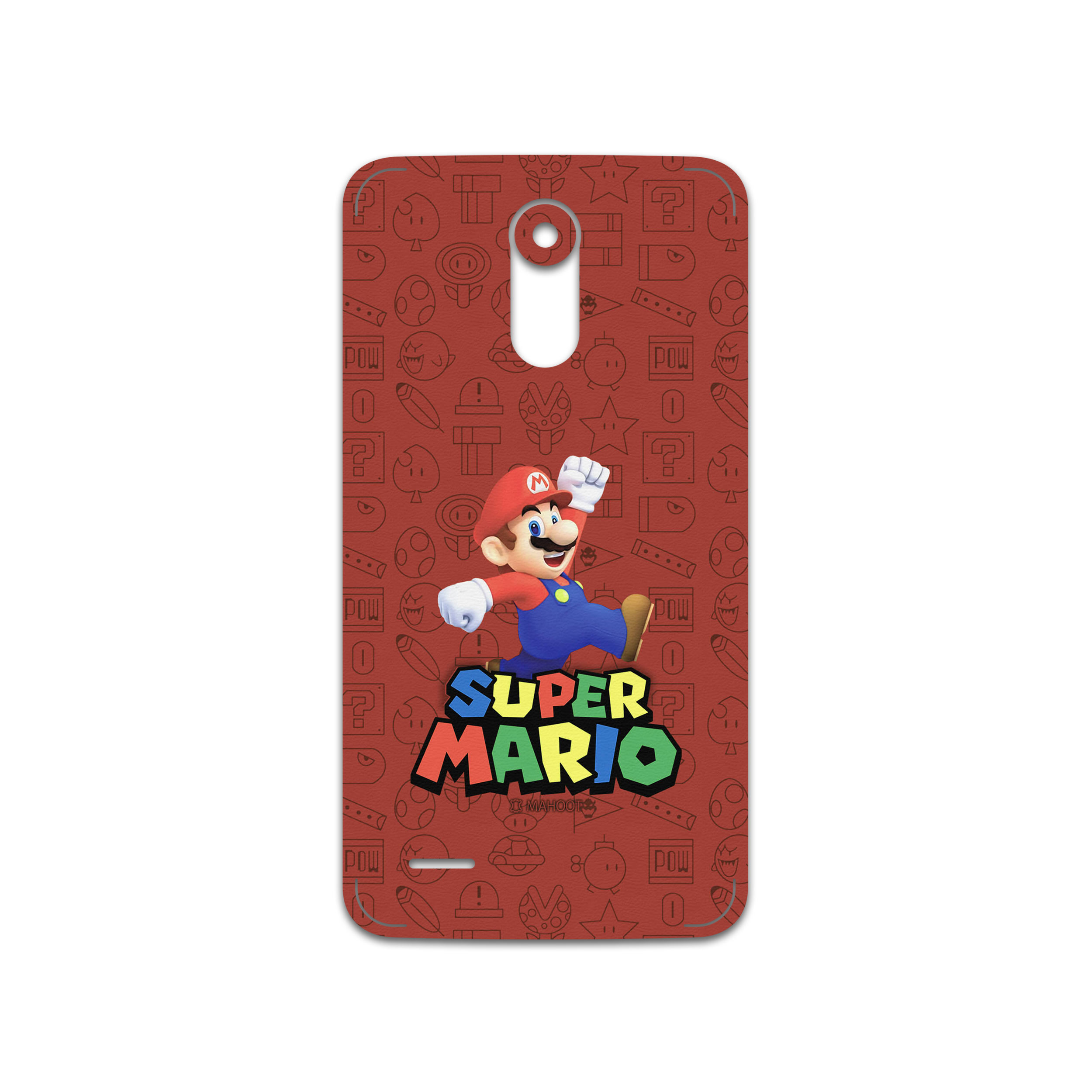 برچسب پوششی ماهوت مدل Super-Mario-Game مناسب برای گوشی موبایل ال جی Stylus 3