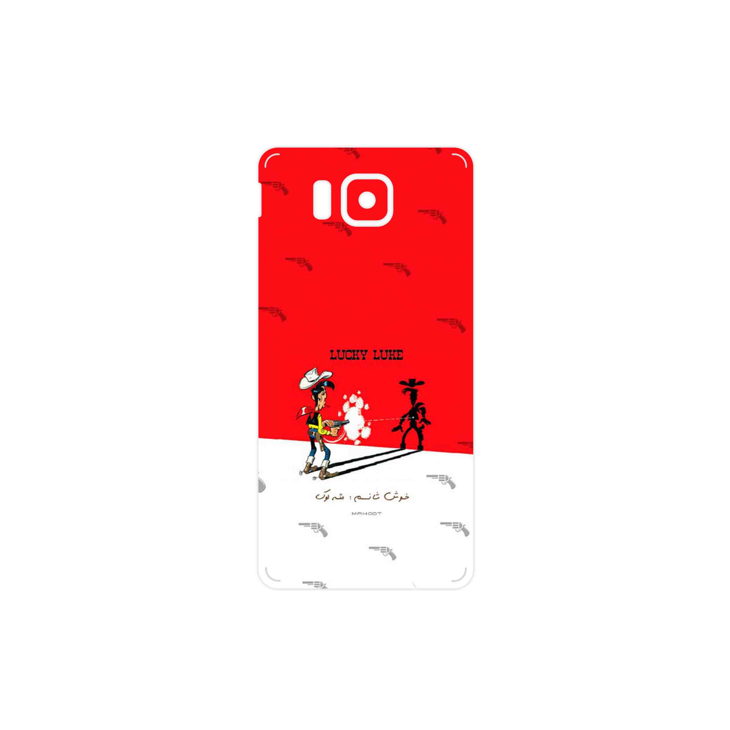 برچسب پوششی ماهوت مدل Lucky Luke مناسب برای گوشی موبایل سامسونگ Galaxy Alpha