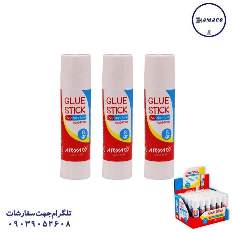 چسب ماتیکی 8 گرم 8010  (360) آریا