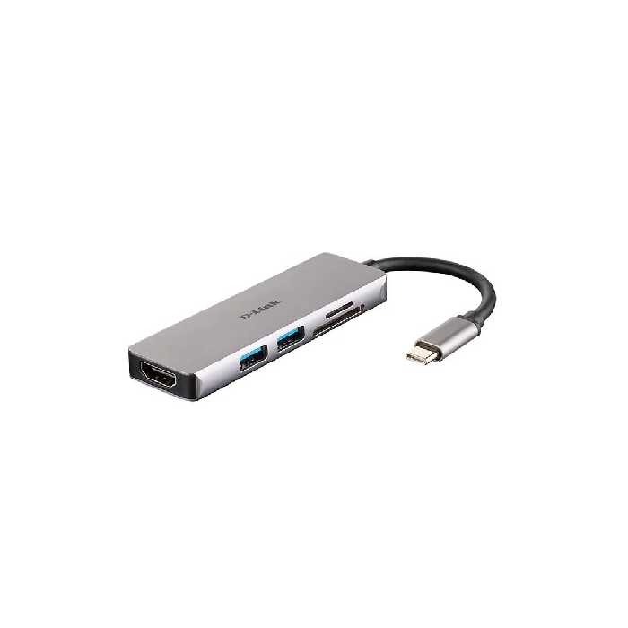 هاب USB-C دی‌لینک DUB-M530 ( 5 پورت )