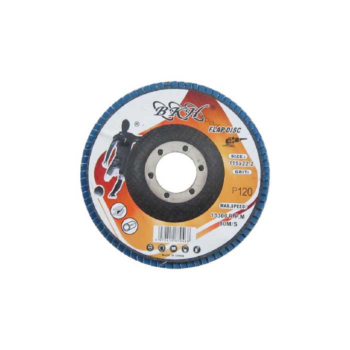 سنباده ( سمباده ) فلاپ مینی 115 میلی متر مش 120 بی کی اچ BKH