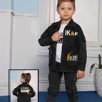 3تیکه ذغالی اسپرت شیک مناسب 1تا9سال جنس عالی کار بسیار پرفروش
