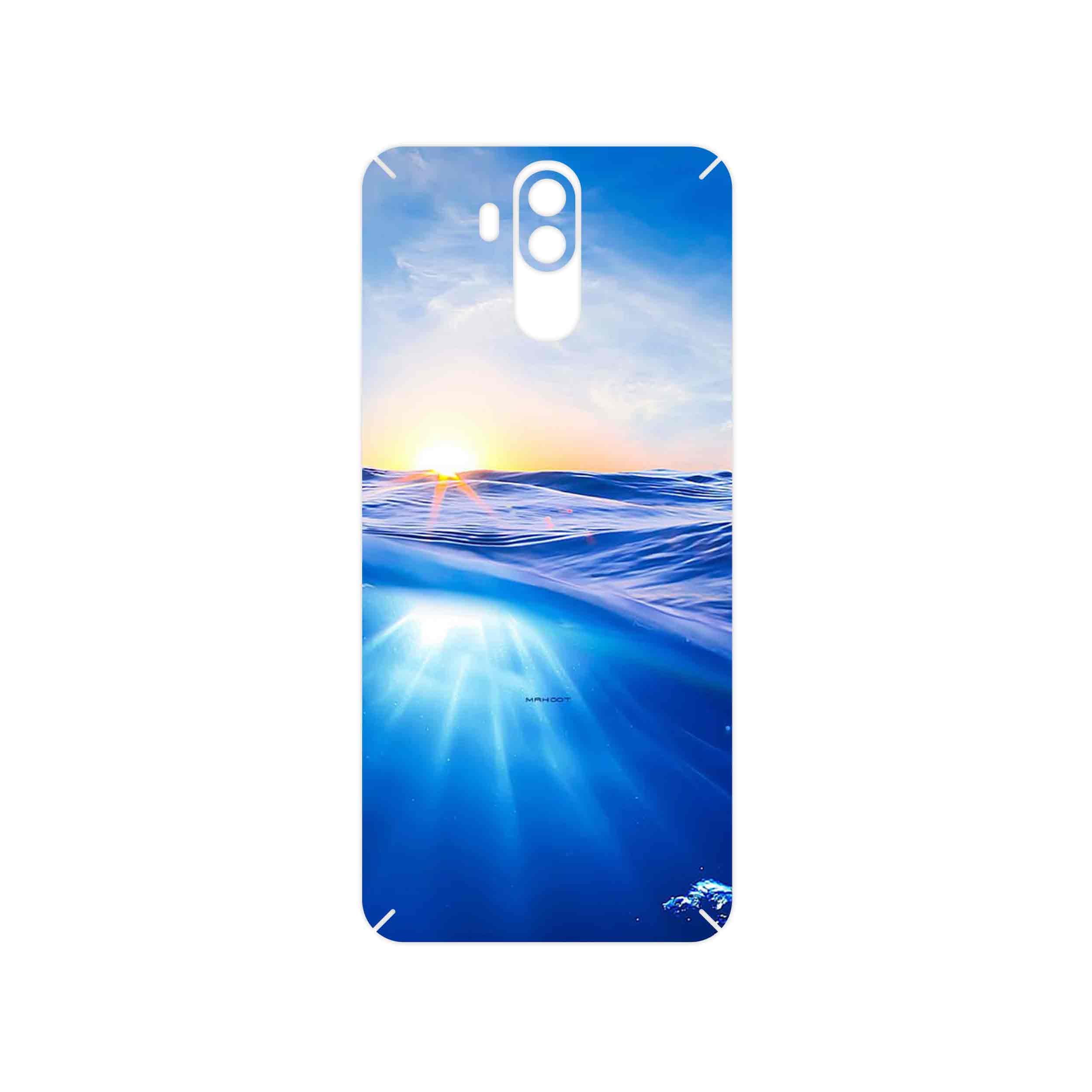 برچسب پوششی ماهوت مدل Ocean مناسب برای گوشی موبایل یولفون Power 3S