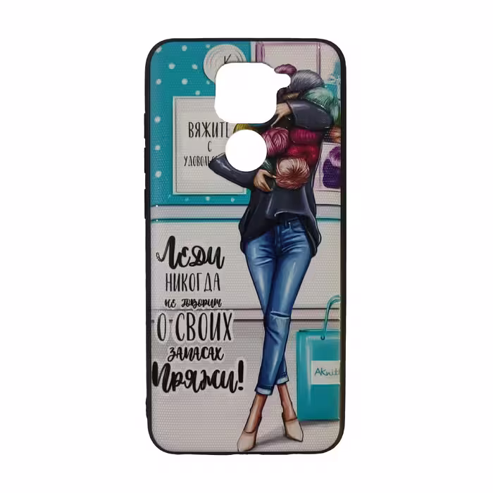 کاور طرح دختر کد 01 مناسب برای گوشی موبایل شیائومی Redmi Note 9 