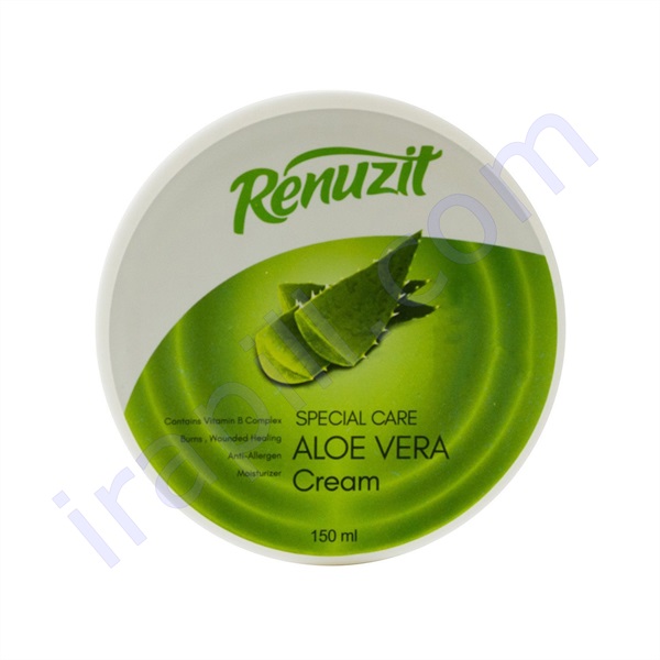 کرم کاسه ای مرطوب کننده و نرم کننده آلوئه ورا رینوزیت 150 میلی لیتر