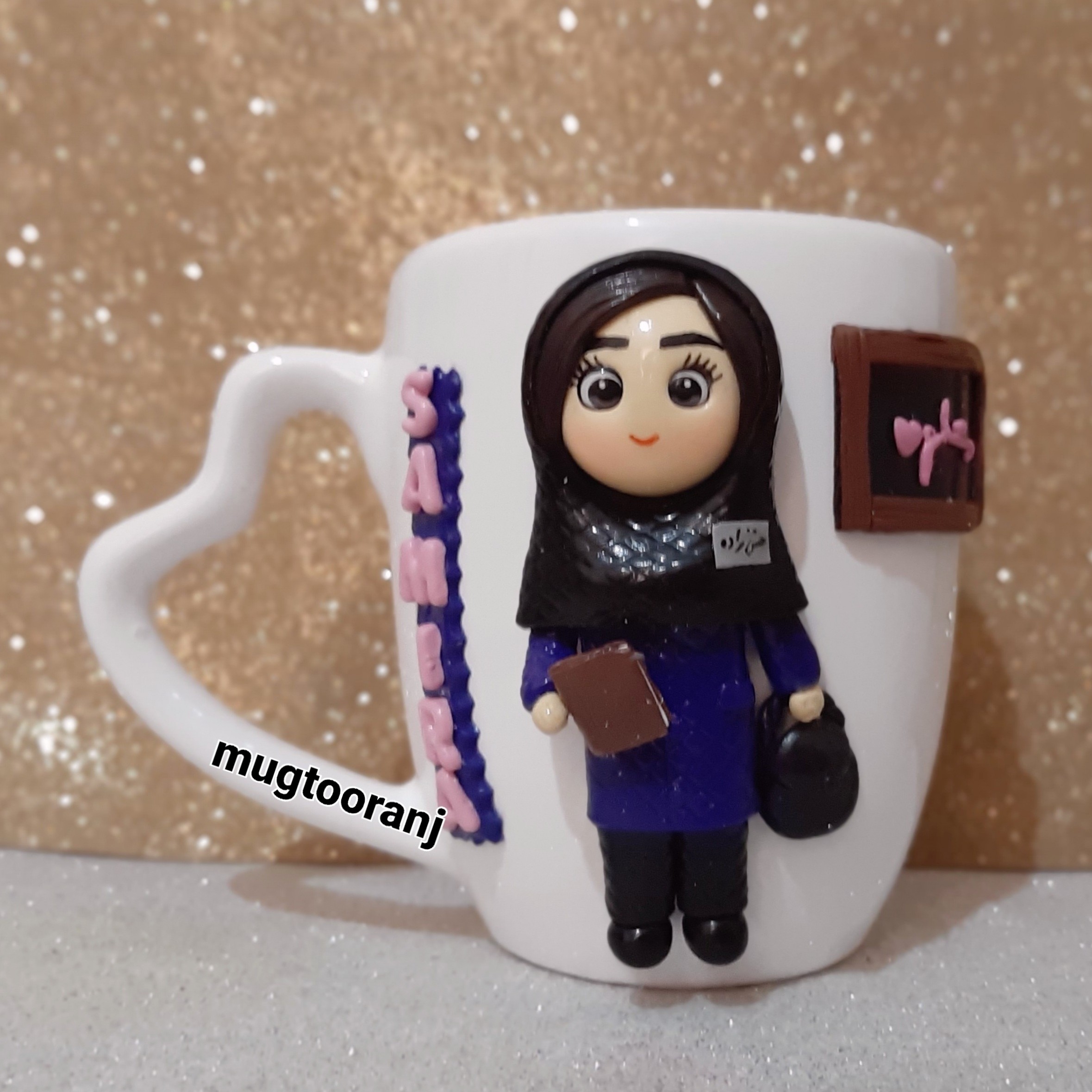 ماگ عروسکی معلم کد 16