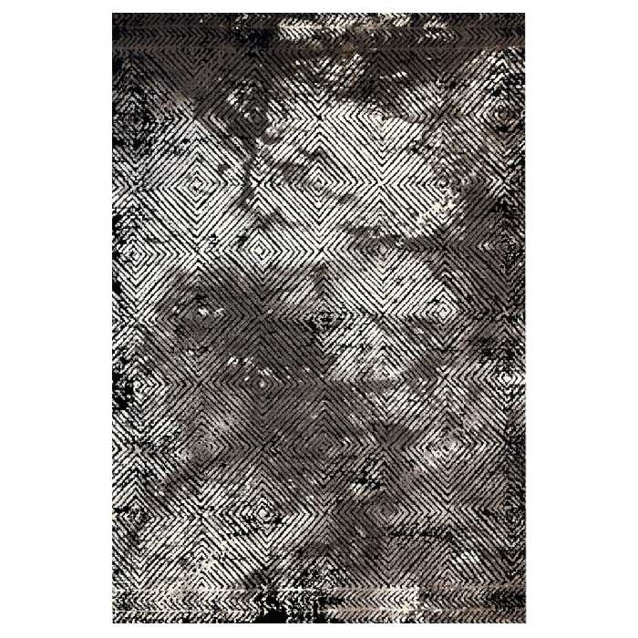 فرش ماشینی ساوین کد 4119 زمینه مشکی