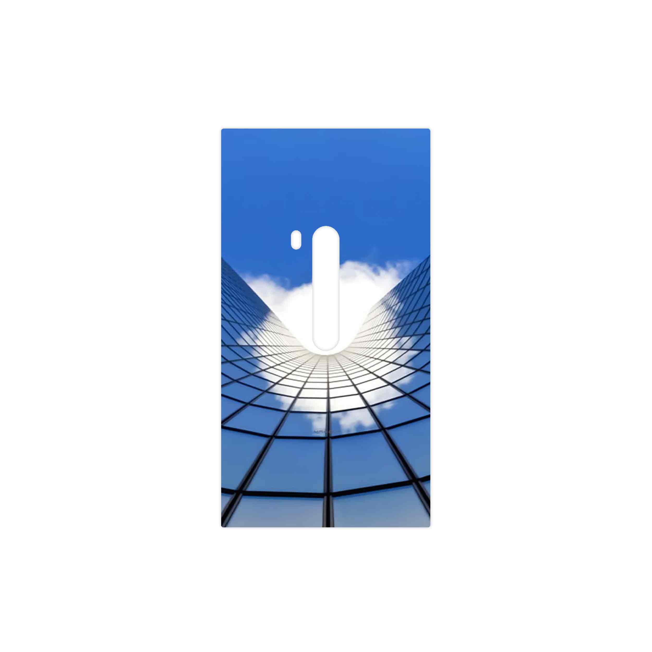 برچسب پوششی ماهوت مدل Glass skyscraper مناسب برای گوشی موبایل نوکیا Lumia 920
